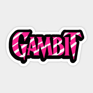 Gambit Sticker